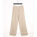 Ladies high quality stripes pants